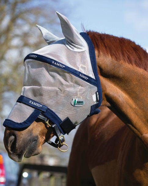 Horseware Rambo Plus Fly Mask Vamoose® – EJ Wicks