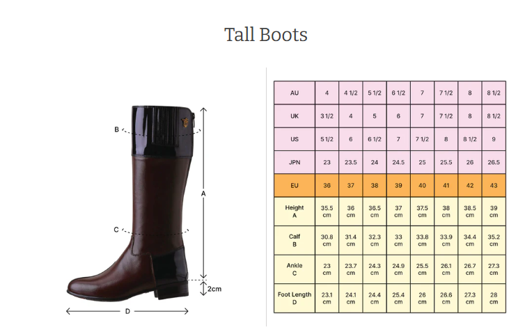 JBM Menzil Long Jockey Boots Black/Black Croc