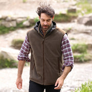 Aubrion Heritage Fleece Gilet Dark Olive