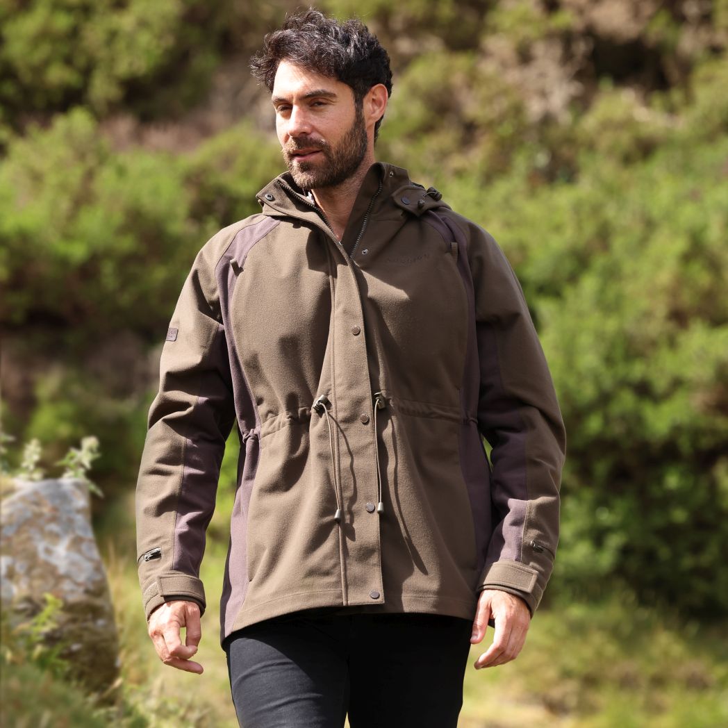 Aubrion Heritage Full Zip Jacket Dark Olive
