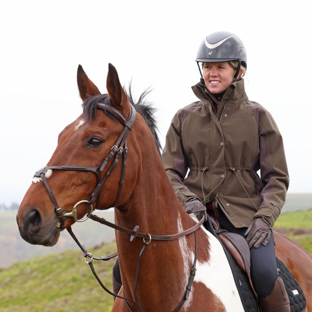 Aubrion Heritage Full Zip Jacket Dark Olive