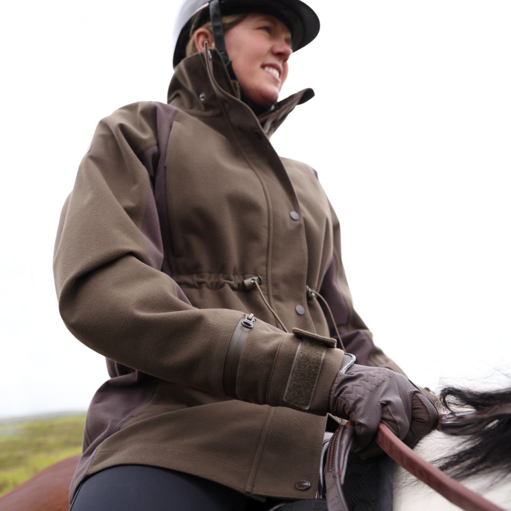 Aubrion Heritage Full Zip Jacket Dark Olive