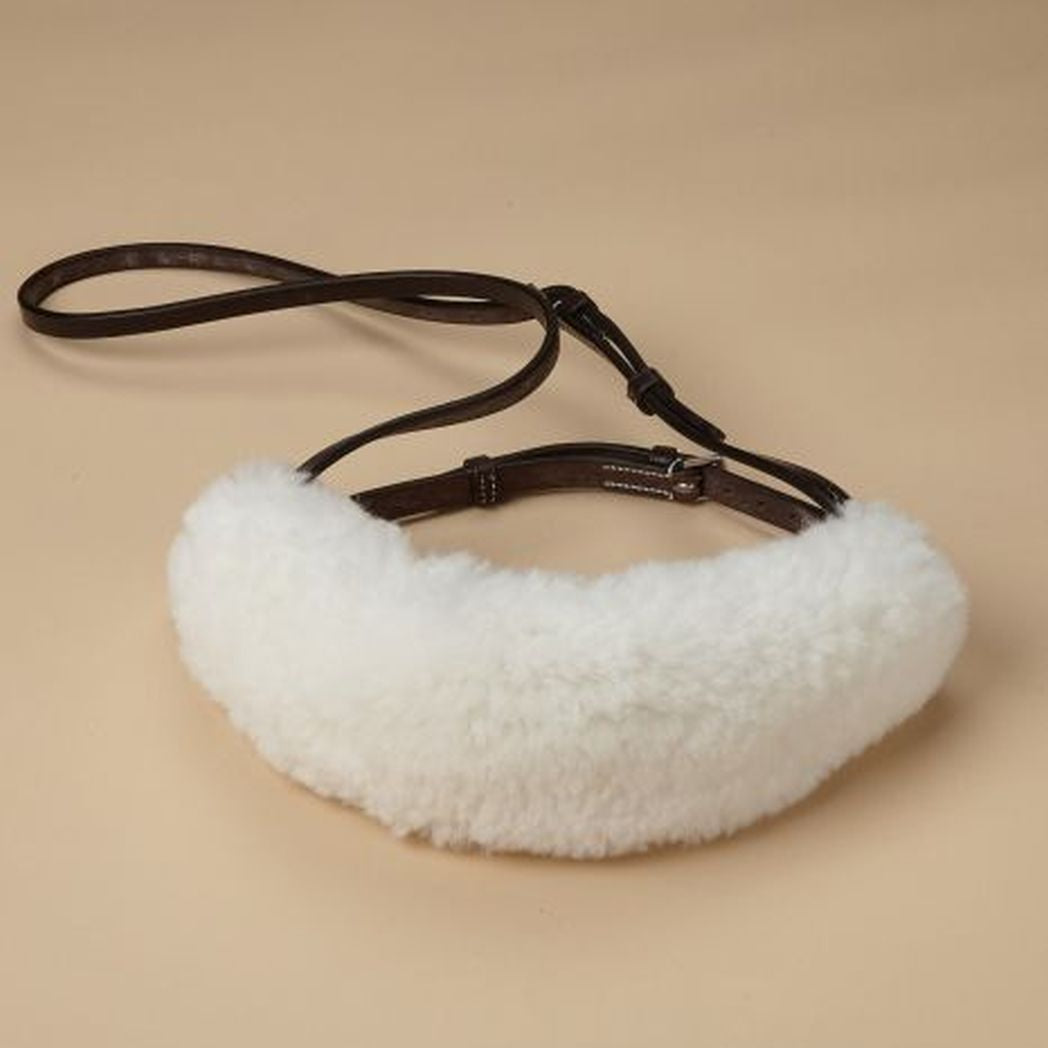 Real Sheepskin Noseband
