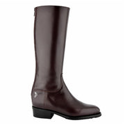 Denis Grazioli Cuban Heel Exercise Boots, Burgundy