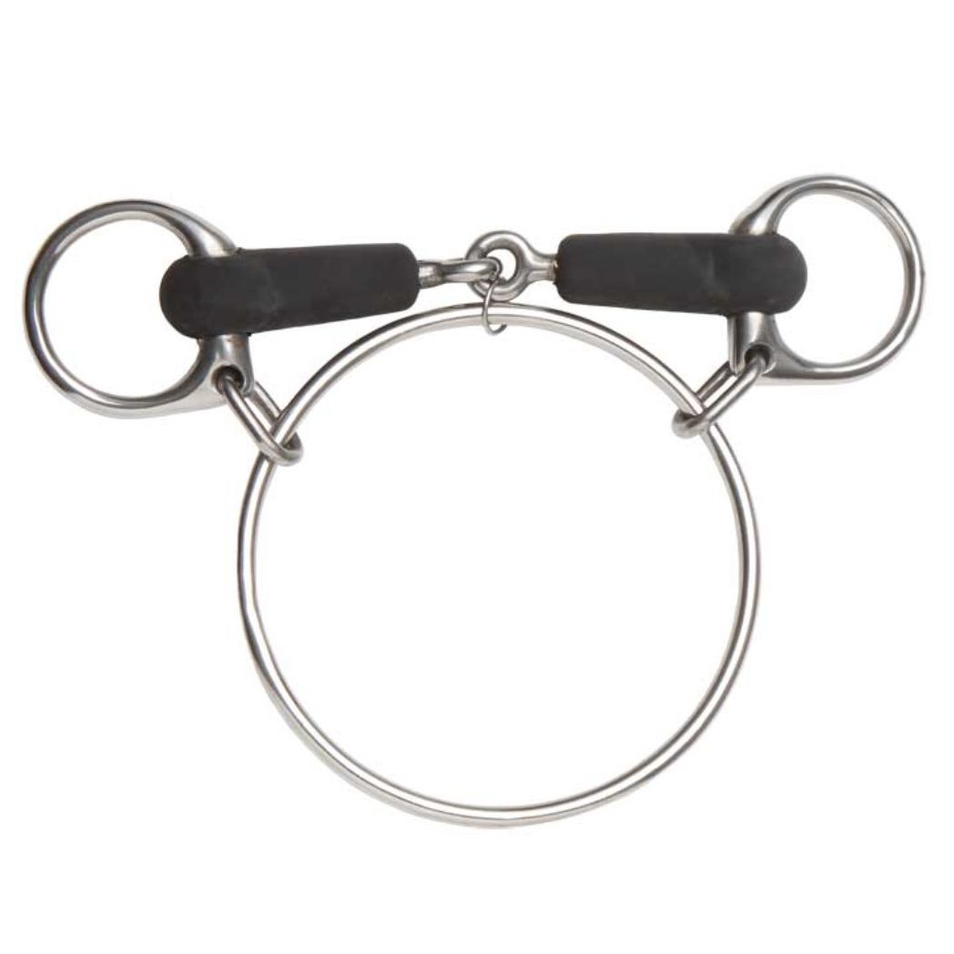 Dexter Snaffle Rubber Mouth
