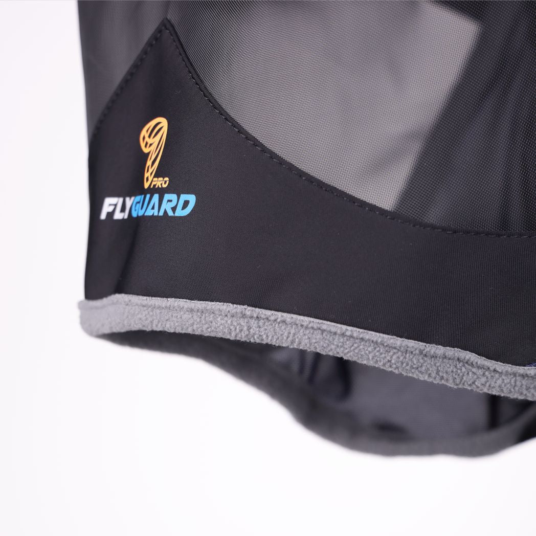Shires Flyguard Pro Deluxe Fly Mask With Ears - Navy