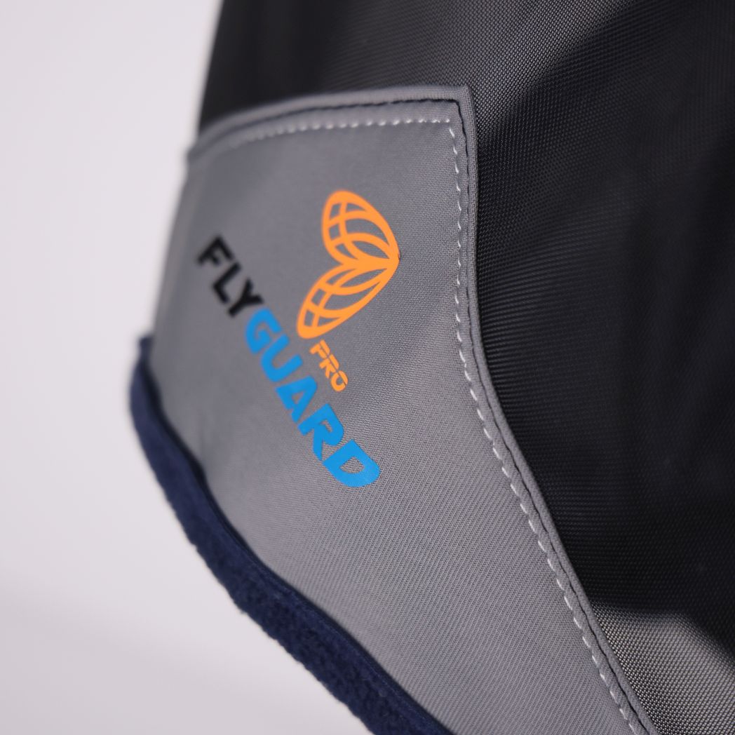 Shires Fine Mesh Fly Mask With Ears - Navy