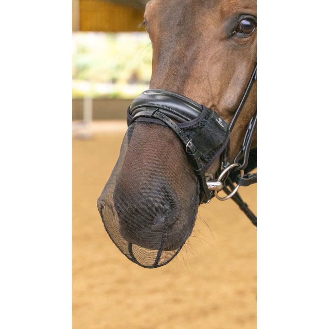 FlyGuard Pro Bridle Nose Net - Black