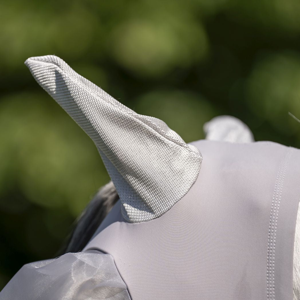 Horseware Defense Fly Mask - Silver/Silver