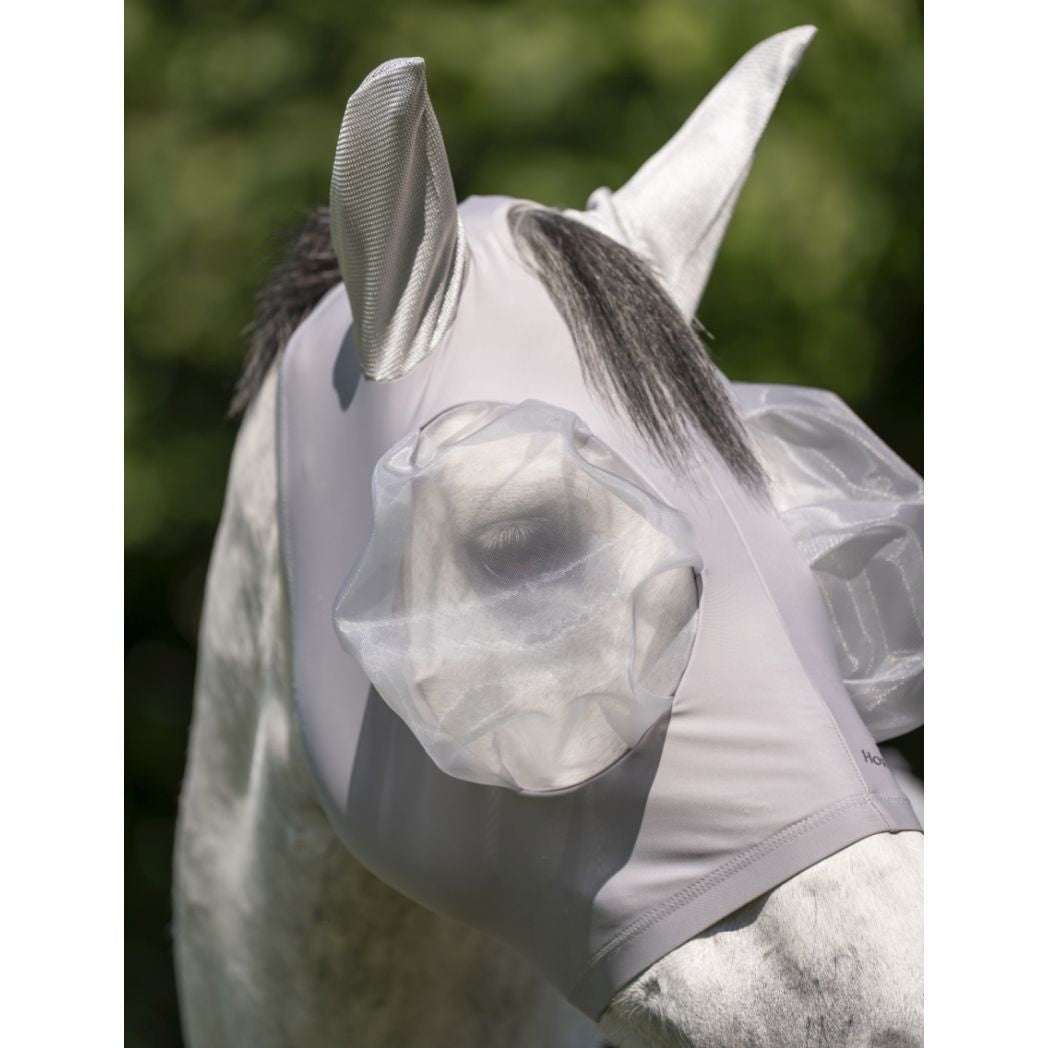 Horseware Defense Fly Mask - Silver/Silver
