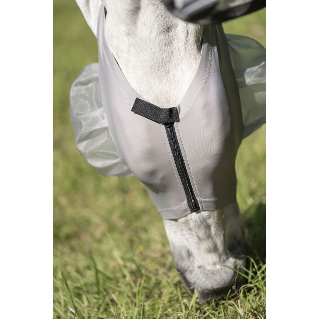 Horseware Defense Fly Mask - Silver/Silver