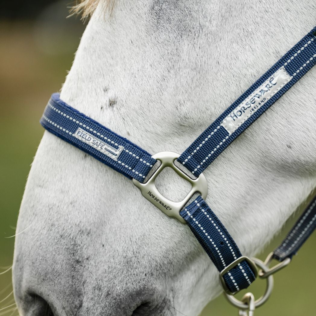 Horseware Fieldsafe Headcollar, Navy