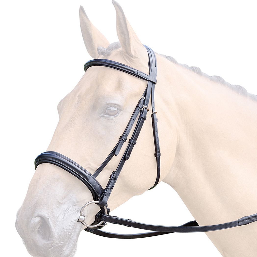 Bridleway Lavello Padded Crank Cavesson Bridle