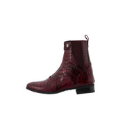 JBM Magnesia Short Boots Burgundy/Croc