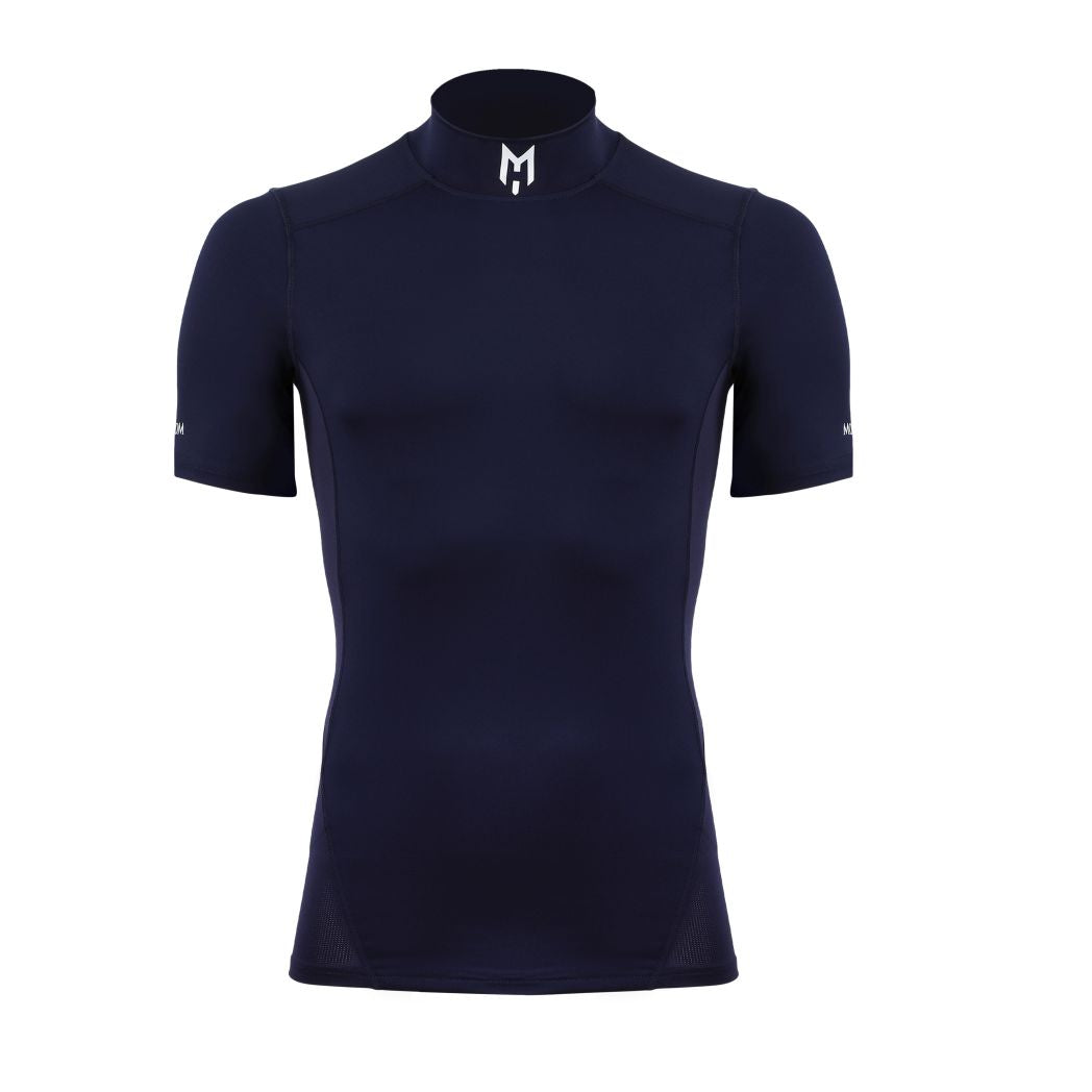 Monarch Compression Short Sleeve Top Navy