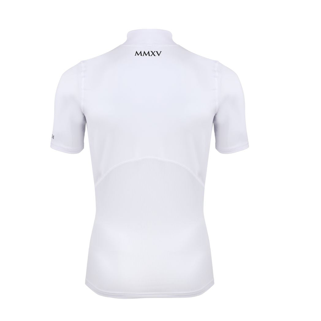Monarch Compression Short Sleeve Top White