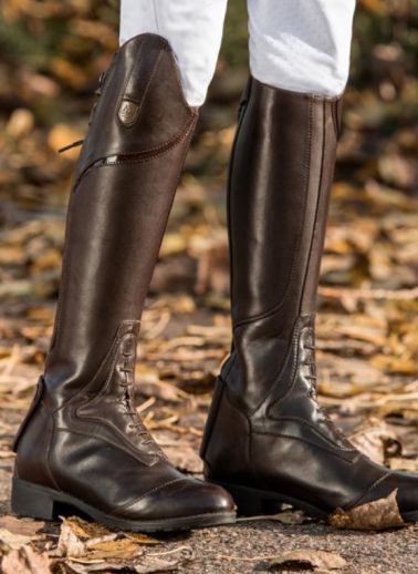 Mountain Horse Sovereign Young Rider Long Riding Boots - Brown