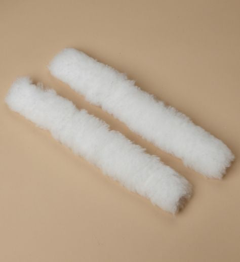 Synthetic Sheepskin Rein Sleeves