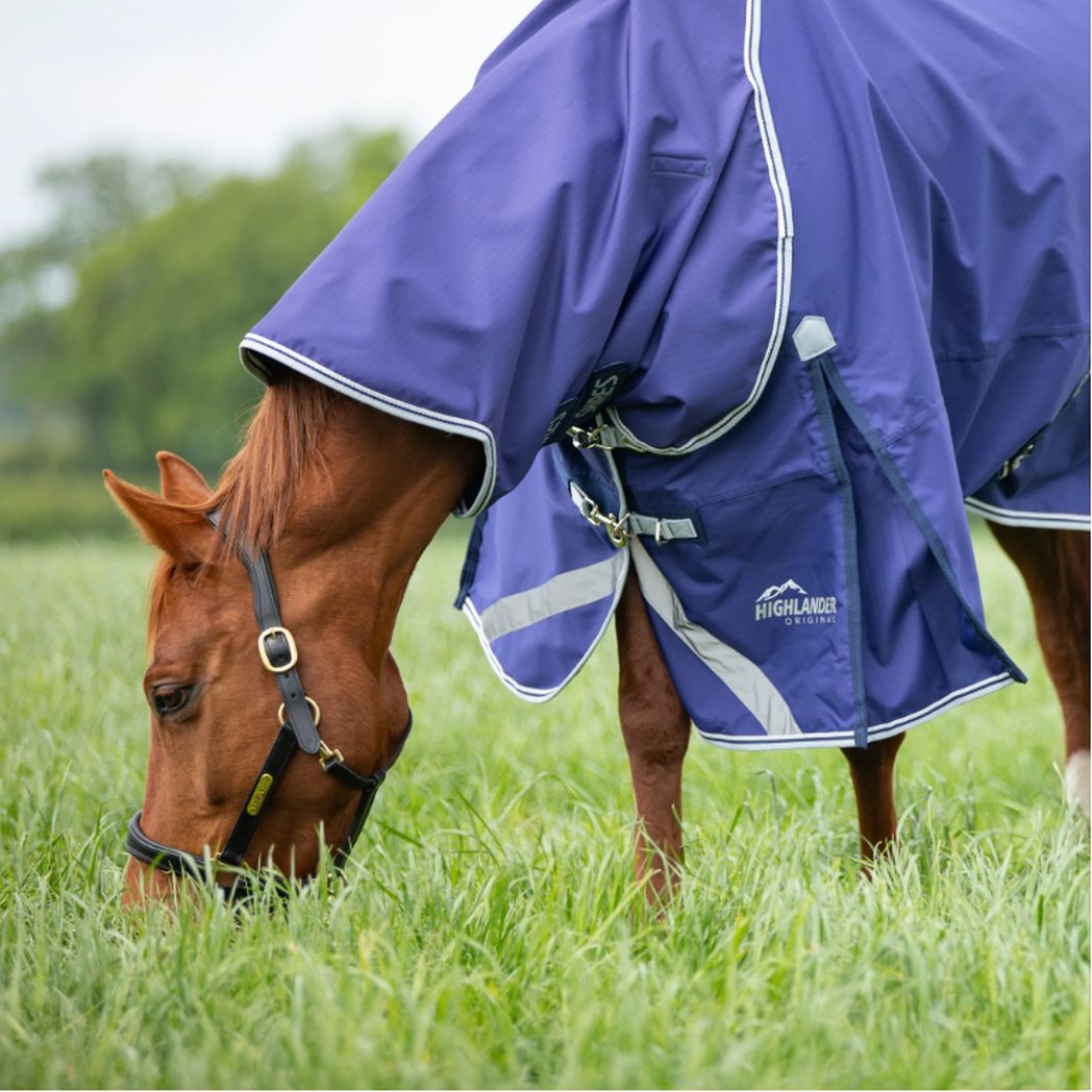 Highlander Orig Lite T/O Rug & Neck Set - Navy