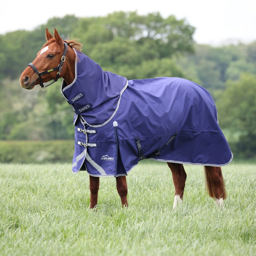 Highlander Orig Lite T/O Rug & Neck Set - Navy