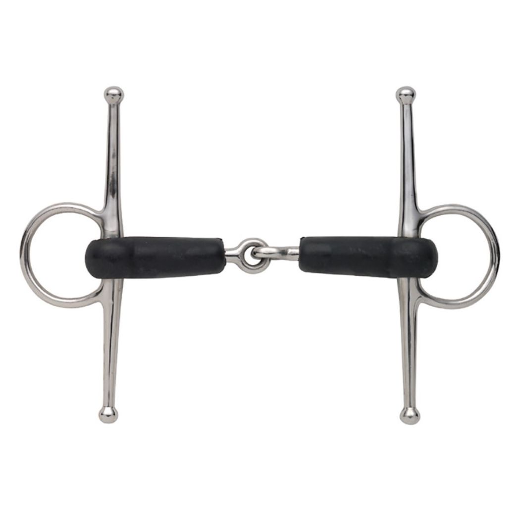 Soft Rubber Covered Full Cheek Snaffle