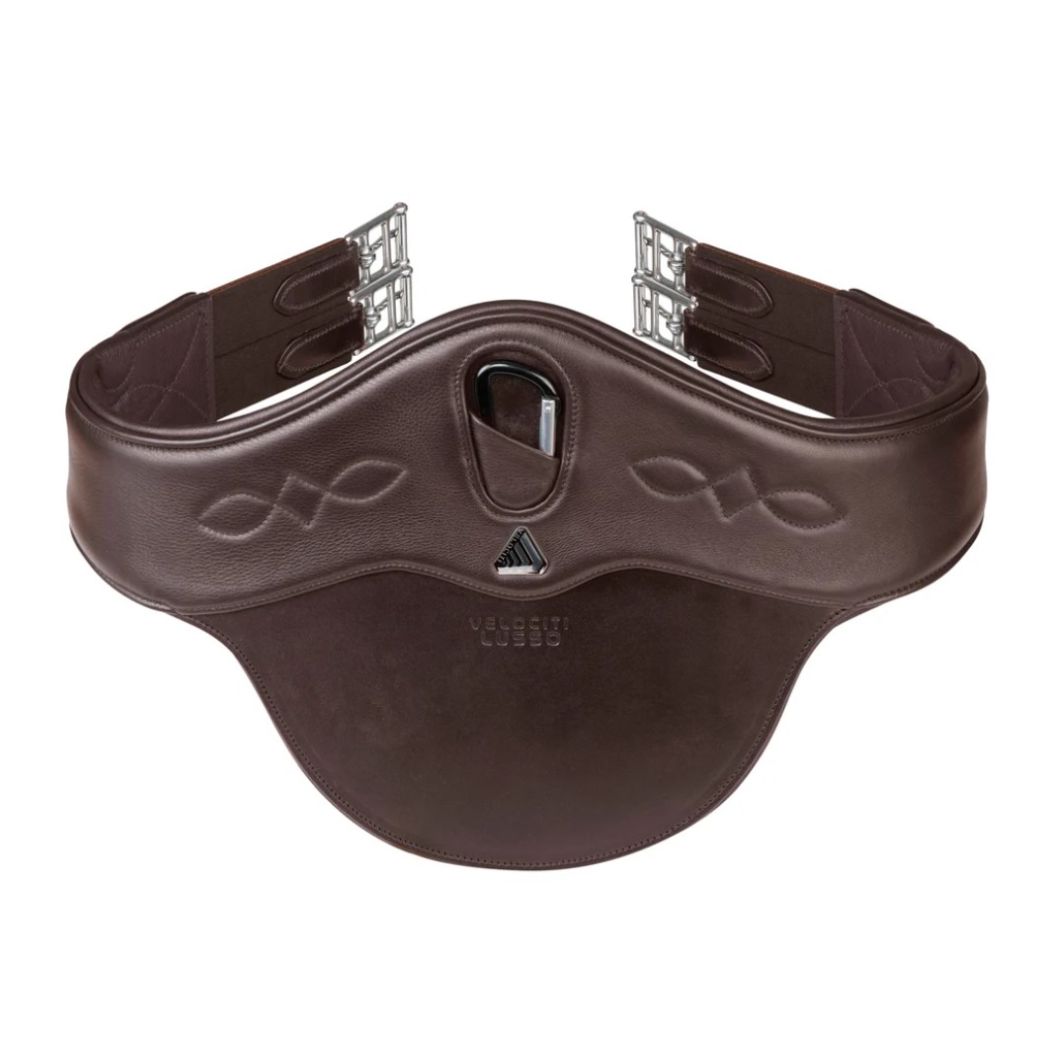 Velociti Lusso Stud Girth Havana