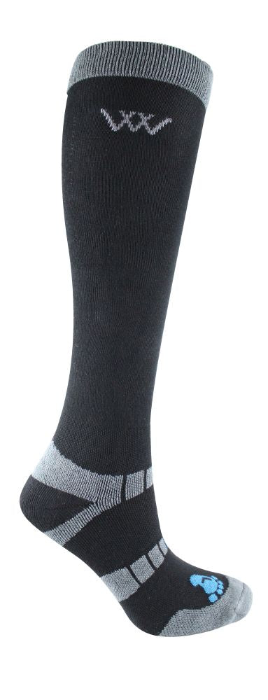 Woof Wear Waffle Knit Bamboo Long Socks