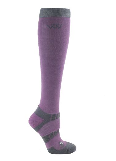 Woof Wear Waffle Knit Bamboo Long Socks