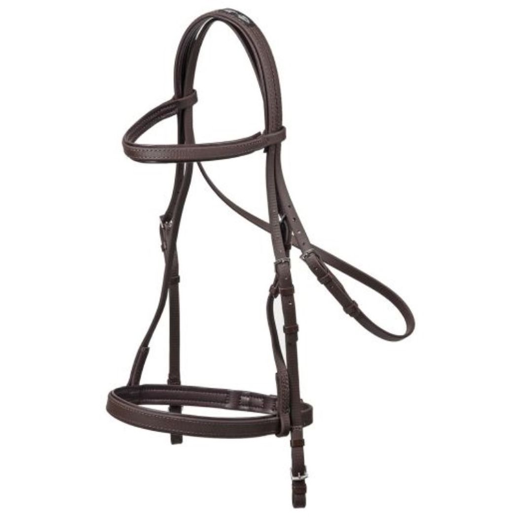 Zilco Training Bridle With Cavesson