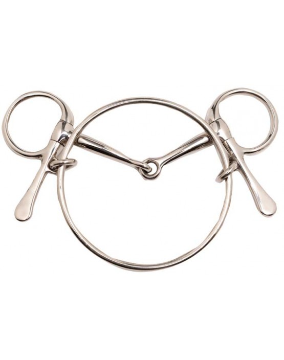 Dexter Snaffle Half Spoon Bit