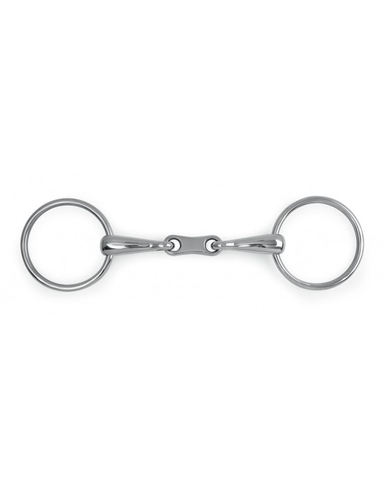 French Link Loose Ring Snaffle