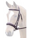 Bridleway Lavello Padded Crank Cavesson Bridle