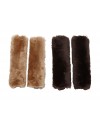 Sheepskin Cheek Pieces or French Blinkers