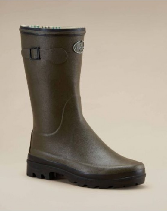 Le Chameau Giverny Jersey Lined Bottillon Ladies Wellingtons