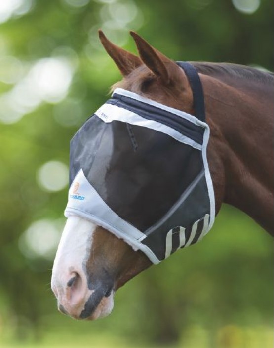 Shires Flyguard Pro Fine Mesh Earless Fly Mask