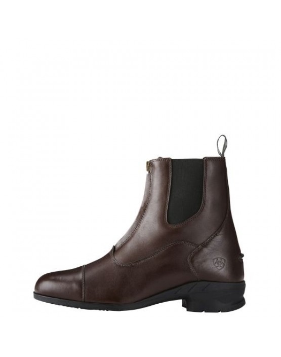 HyLand Adults Synthetic Beverley Jodhpur Boots Black/Brown Sizes 4-8  FREE P&P 