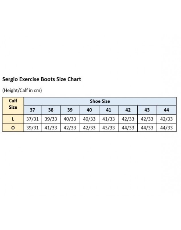 Sergio Grasso Boots Size Chart