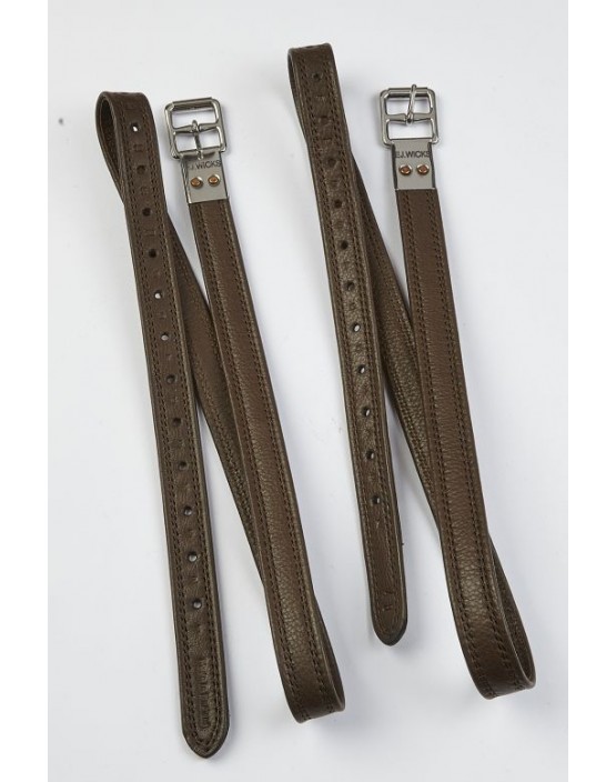 EJ Wicks Super Soft Non-Stretch Stirrup Leathers